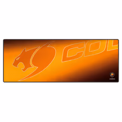 COUGAR Gaming Arena, Orange, Image, Tissu, Caoutchouc, Tapis de souris de jeu