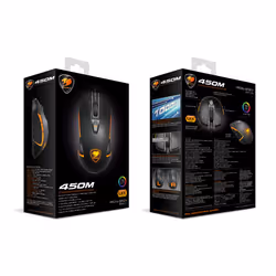 COUGAR Gaming 450M souris Ambidextre USB Type-A Optique 5000 DPI - Vue supplémentaire 9