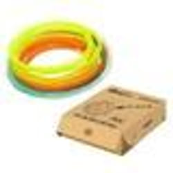 XYZprinting RFPLDXTW00H matériel d'impression 3D Acide polylactique (PLA) Bleu, Vert, Orange, Rouge, Blanc, Jaune 216 g