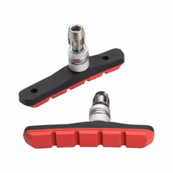Jagwire JS908T-R, Plaquette de frein de vélo, Rouge