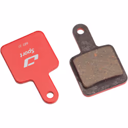 Jagwire DCA089, Plaquette de frein de vélo, Gris, Rouge