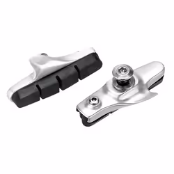 Jagwire JS431APS, Plaquette de frein de vélo, Résiste aux intempéries, Noir, Argent