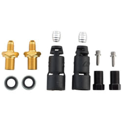Kit d’adaptateurs hydraulique Jagwire Pro Quick-Fit Adapter-Avid Code SRAM® Level T, Level,etc