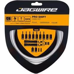 Jagwire PCK503, Kit d'acheminement de câbles, Blanc