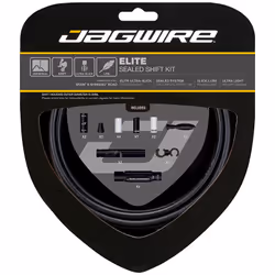 Jagwire SCK000, Câble de changement de vitesse de bicyclette, Acier, Noir, 3200 mm