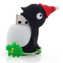 Bone Collection 4GB Santa Penguin Gift Set lecteur USB flash 4 Go USB Type-A 2.0 Noir