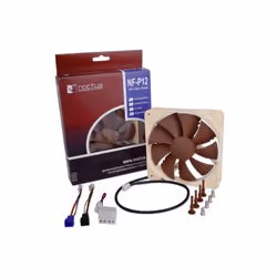 Noctua NF-P12 Processeur Ventilateur 12 cm Beige, Marron