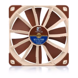 Noctua NOC-NF-F12-PWM Boitier PC Ventilateur 12 cm Beige, Marron 1 pièce(s) - Vue supplémentaire 4