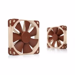 Noctua NOC-NF-F12-PWM Boitier PC Ventilateur 12 cm Beige, Marron 1 pièce(s) - Vue supplémentaire 8
