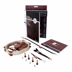 Noctua NOC-NF-A15-PWM Boitier PC Ventilateur 14 cm Beige, Marron 1 pièce(s) - Vue supplémentaire 5