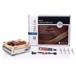 Noctua NH-L9i Processeur Refroidisseur 9,2 cm Beige, Marron, Argent - Vue supplémentaire 4