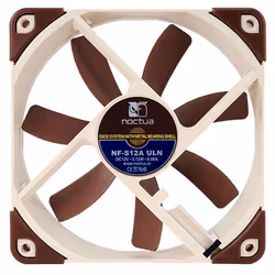 Noctua NF-S12A ULN Boitier PC Ventilateur 12 cm Beige, Marron - Vue supplémentaire 4
