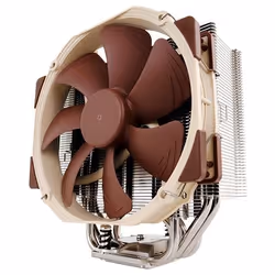 Noctua NH-U14S, Refroidisseur, 12 cm, 1500 tr/min, 24,6 dB, 140,2 m³/h, Marron, Acier inoxydable
