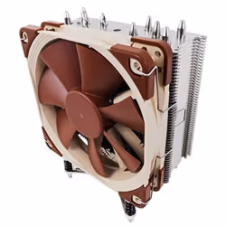 Noctua NH-U12DXI4 système de refroidissement d’ordinateur Processeur Refroidisseur 12 cm Beige, Marron, Argent