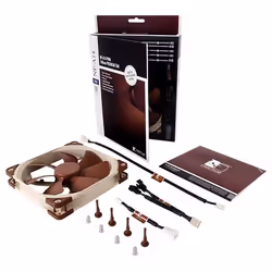 Noctua NF-A14 PWM Boitier PC Ventilateur 14 cm Marron - Vue supplémentaire 5