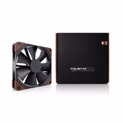 Noctua NF-F12 INDUSTRIALPPC-2000 IP67 PWM Boitier PC Ventilateur 12 cm Noir, Marron