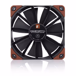 Noctua NF-F12 industrialPPC-3000 PWM Boitier PC Ventilateur 12 cm Noir, Marron - Vue supplémentaire 4