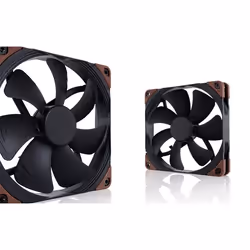 Noctua NF-A14 industrialPPC-2000 Boitier PC Ventilateur 14 cm Noir, Marron