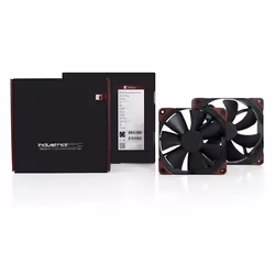 Noctua NF-A14 industrialPPC-2000 Boitier PC Ventilateur 14 cm Noir, Marron - Vue supplémentaire 4