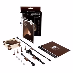 Noctua NF-A8 PWM système de refroidissement d'ordinateur Boitier PC Ventilateur 8 cm Beige, Marron - Vue supplémentaire 5