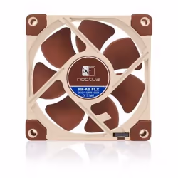 Noctua NOC-NF-A8-FLX Boitier PC Ventilateur 8 cm Beige, Marron 1 pièce(s) - Vue supplémentaire 4