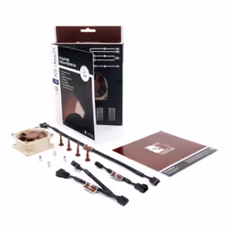 Noctua NF-A6x25 PWM Boitier PC Ventilateur 6 cm Beige, Marron - Vue supplémentaire 4