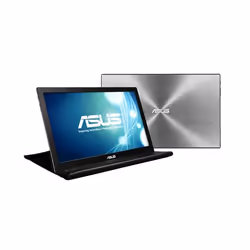 ASUS MB168B, 39,6 cm (15.6"), 1366 x 768 pixels, WXGA, LCD, 11 ms, Noir, Argent