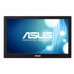 ASUS MB168B écran plat de PC 15.6" WXGA LED Noir, Argent