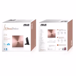ASUS SDRW-08U5S-U lecteur de disques optiques DVD Super Multi DL Rose