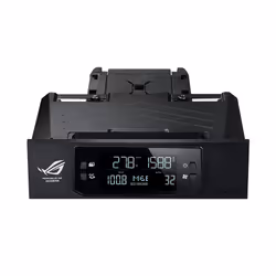 ASUS OC Panel contrôleur de vitesse du ventilateur 4 canaux 6,6 cm (2.6") LCM Noir