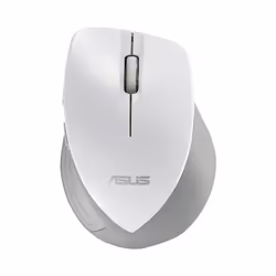 ASUS WT465, Droitier, Optique, RF sans fil, 1600 DPI, Gris, Blanc