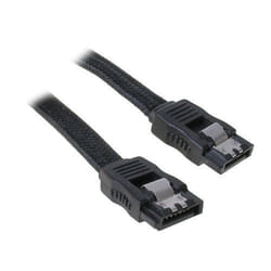 BitFenix SATA 6Gb/s, 0.3m câble SATA 0,3 m Noir