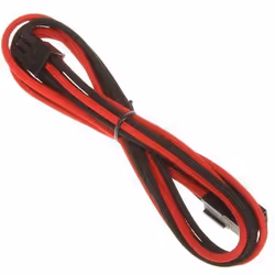BitFenix PCI-E (6-pin) - PCI-E (6-pin), 0.45m, 0,45 m, PCI-E (6-pin), PCI-E (6-pin), Mâle, Femelle, Noir, Rouge