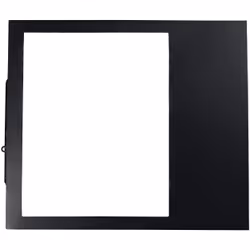 BitFenix BFC-SDO-150-KKWA-RP, Panneau de côté, Noir, Shadow