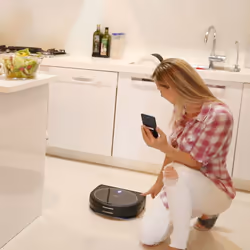 Hobot LEGEE-688 robot aspirateur 0,5 L Sans sac Noir - Vue supplémentaire 4