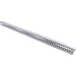 Rs Pro - Goulotte de 40 mm x 60mm x 1m, Ouvert, en pvc Gris ( Prix pour Paquet de 4 )
