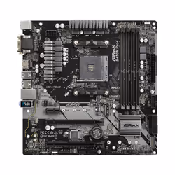 Asrock B450M Pro4, AMD, Emplacement AM4, AMD Athlon, AMD Ryzen™ 3, AMD Ryzen™ 3 de 2e génération, AMD Ryzen™ 3 de 3e générati ...