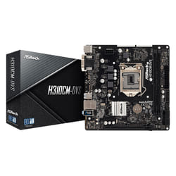 Asrock H310CM-DVS Intel® H310 LGA 1151 (Emplacement H4) micro ATX