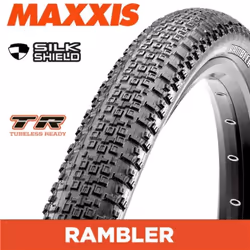 Pneu souple Maxxis Rambler 700x38c Silkshield / tubeless Ready