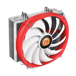 Thermaltake NiC L32 Processeur Refroidisseur 14 cm Aluminium, Rouge, Blanc
