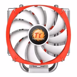 Thermaltake NiC L32 Processeur Refroidisseur 14 cm Aluminium, Rouge, Blanc