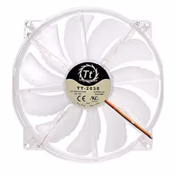 Thermaltake Pure 20 LED Boitier PC Ventilateur 20 cm Transparent