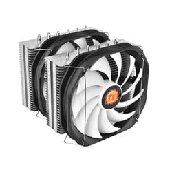 Thermaltake Frio Extreme Silent 14 Dual Processeur Refroidisseur 14 cm Noir, Métallique