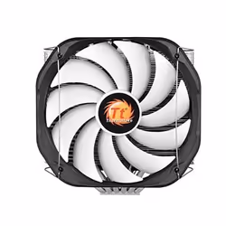Thermaltake Frio Extreme Silent 14 Dual Processeur Refroidisseur 14 cm Noir, Métallique