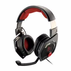 Tt eSPORTS SHOCK 3D 7.1, Avec fil, Jouer, 20 - 20000 Hz, Casque, Noir, Rouge