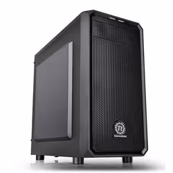 Thermaltake VERSA H15, Micro Tower, PC, Noir, micro ATX, Mini-ITX, SPCC, 15,5 cm