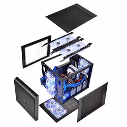 Thermaltake Core V21 Cube Noir - Vue supplémentaire 10