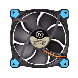 Thermaltake Riing 14 Boitier PC Ventilateur 14 cm Noir, Bleu
