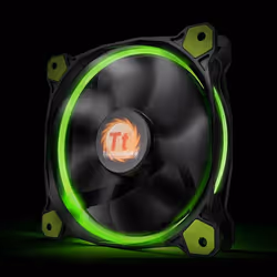Thermaltake Riing 14 Boitier PC Ventilateur 14 cm Noir, Vert