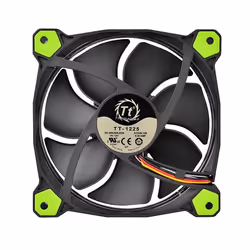 Thermaltake Riing 14 Boitier PC Ventilateur 14 cm Noir, Vert